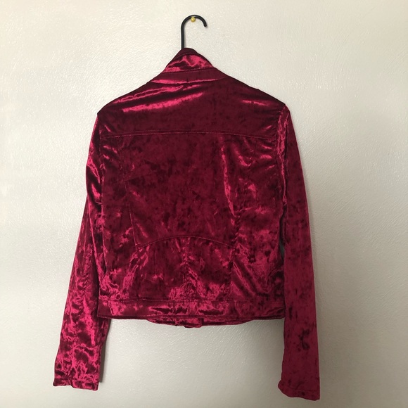 Newlook (L) velvet jacket. - Picture 1 of 3